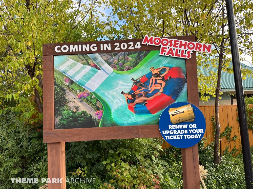 Moosehorn Falls at Canada's Wonderland