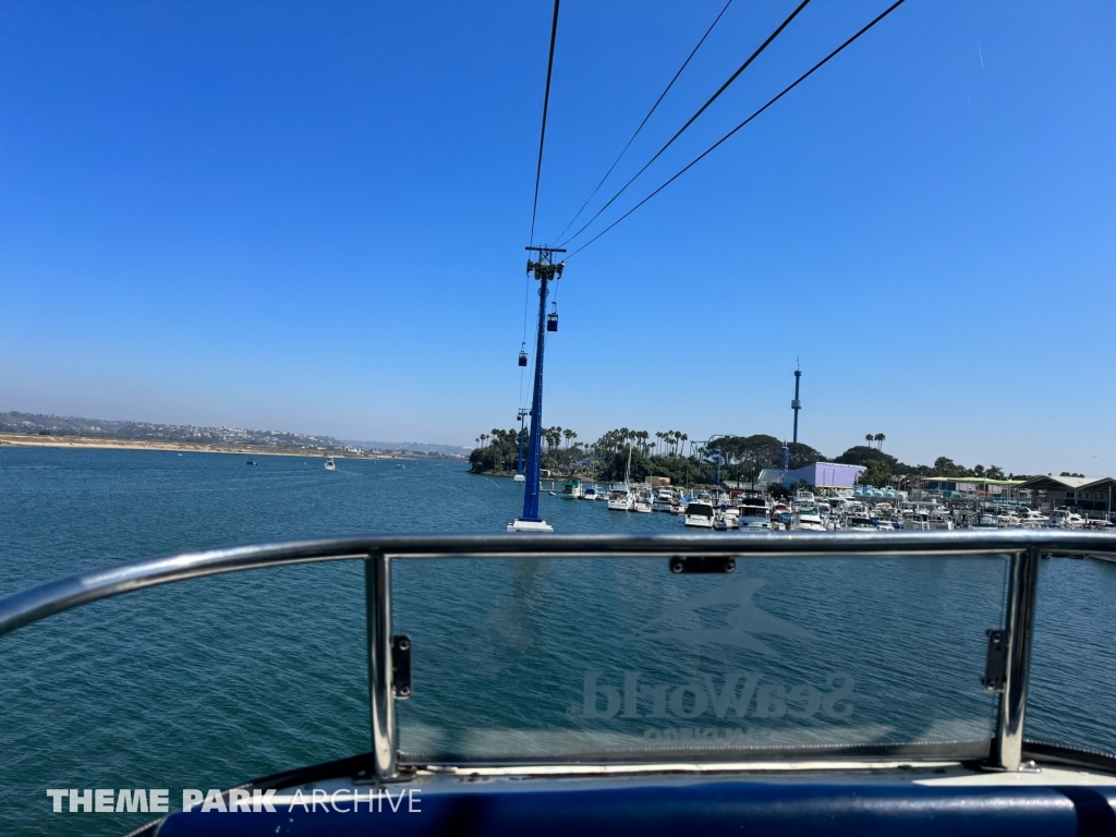 Bayside Skyride at SeaWorld San Diego