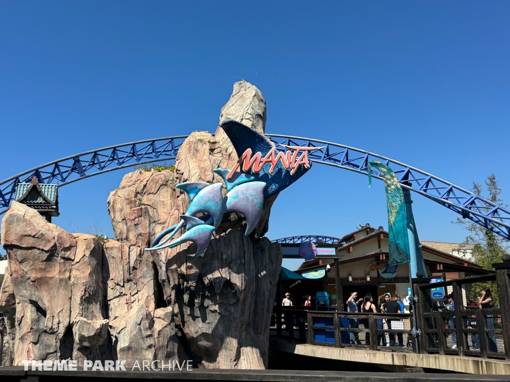 Manta at SeaWorld San Diego