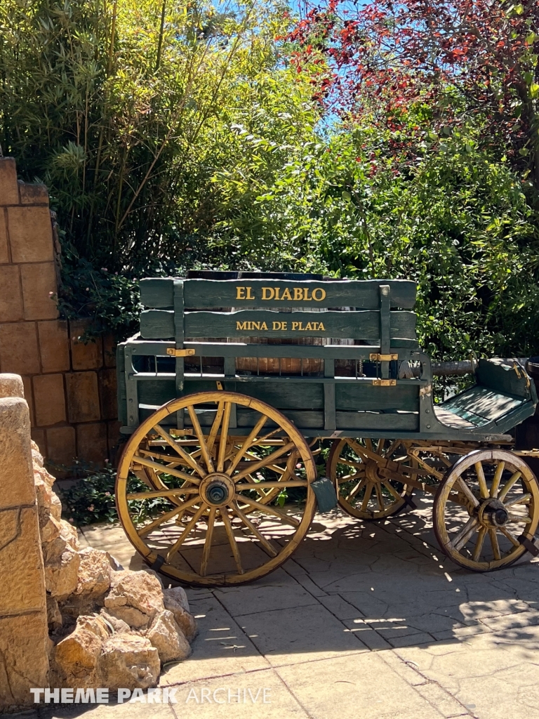 El Diablo Tren De La Mina at PortAventura Park