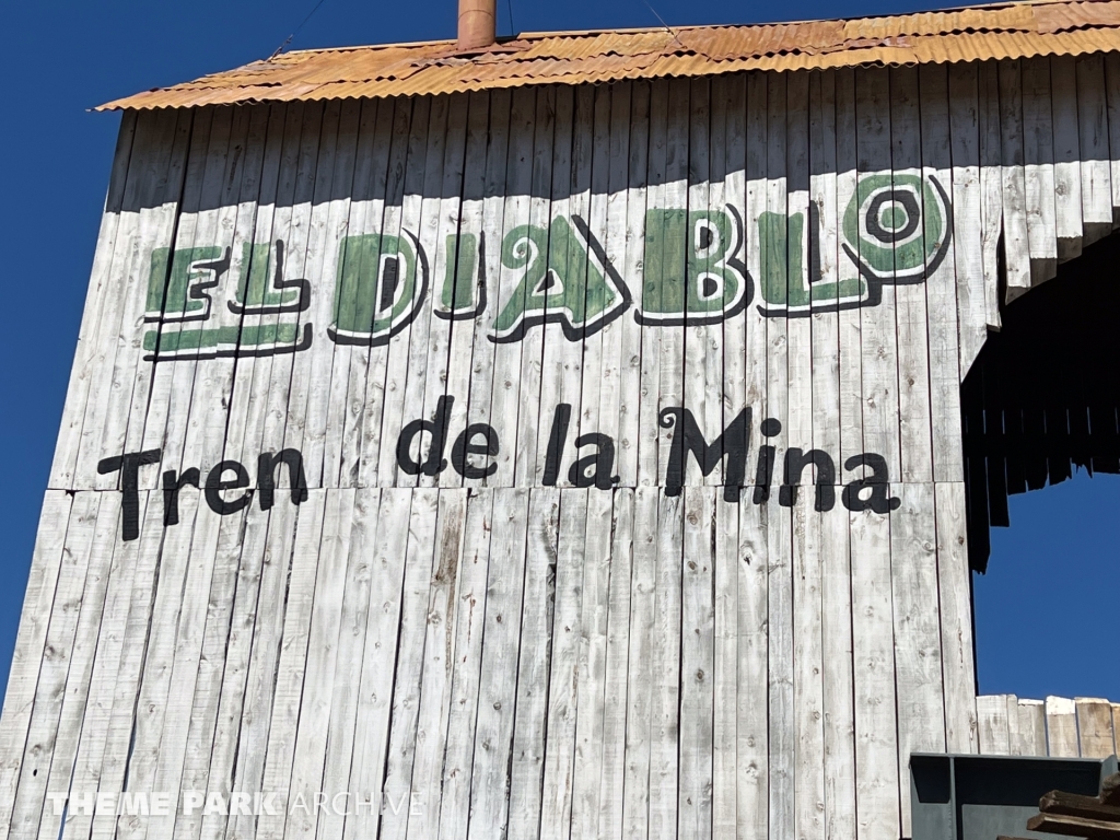 El Diablo Tren De La Mina at PortAventura Park