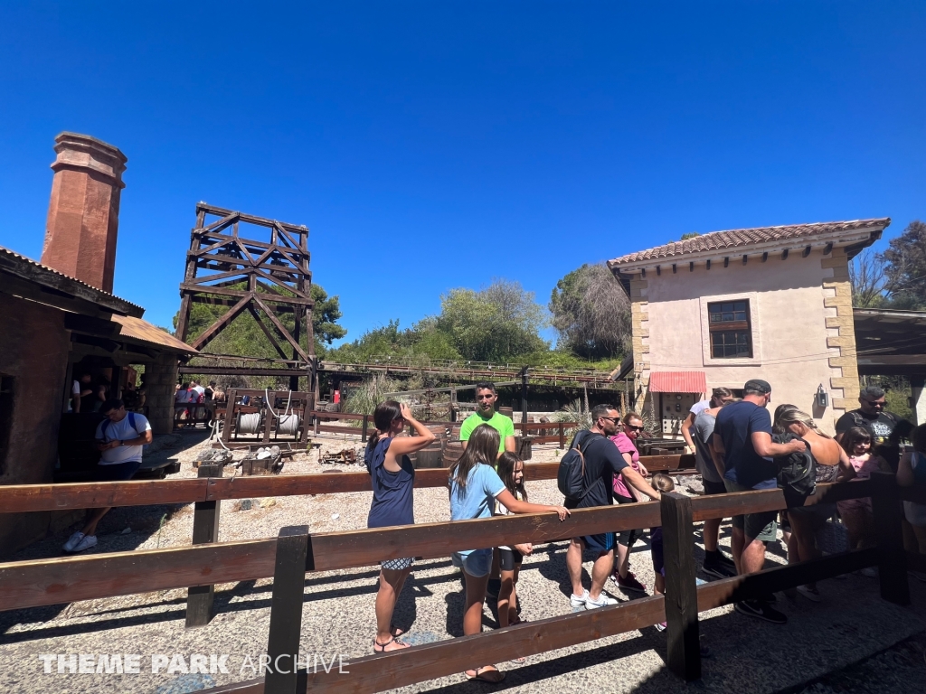 El Diablo Tren De La Mina at PortAventura Park