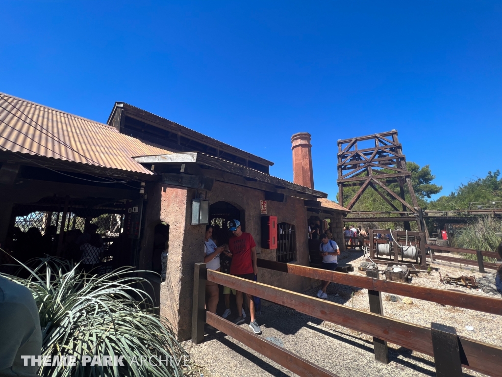 El Diablo Tren De La Mina at PortAventura Park