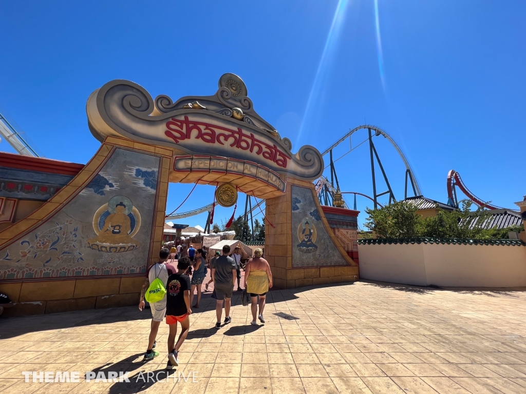 Shambhala at PortAventura Park