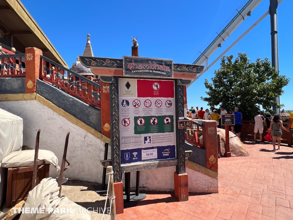 Shambhala at PortAventura Park