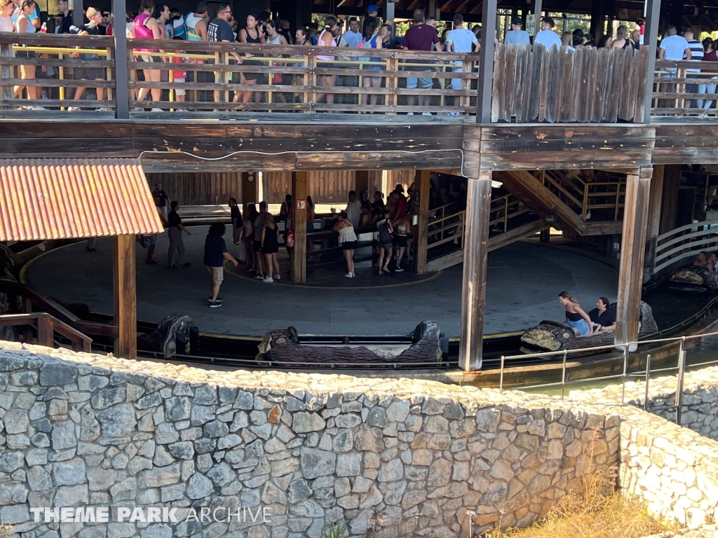 Silver River Flume at PortAventura Park