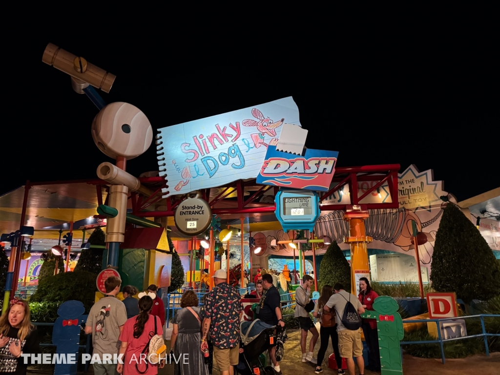 Slinky Dog Dash at Disney's Hollywood Studios