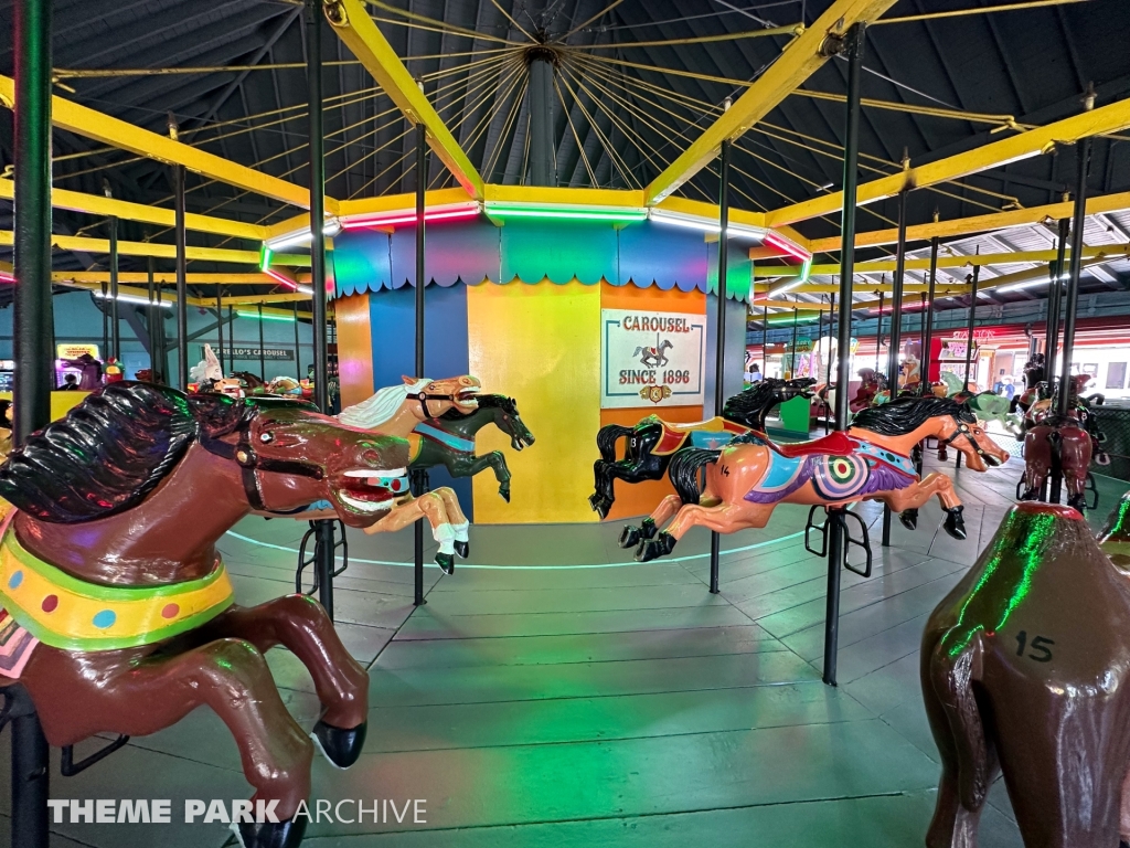 Carousel at Sylvan Beach Amusement Park