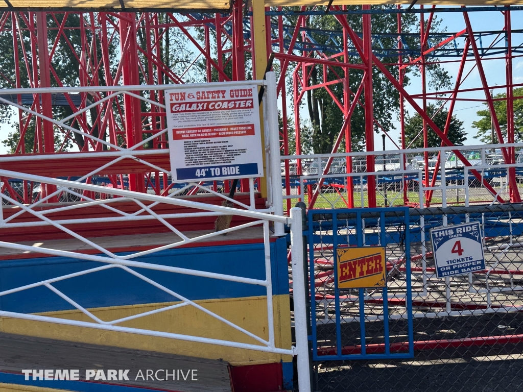 Galaxi Coaster at Sylvan Beach Amusement Park