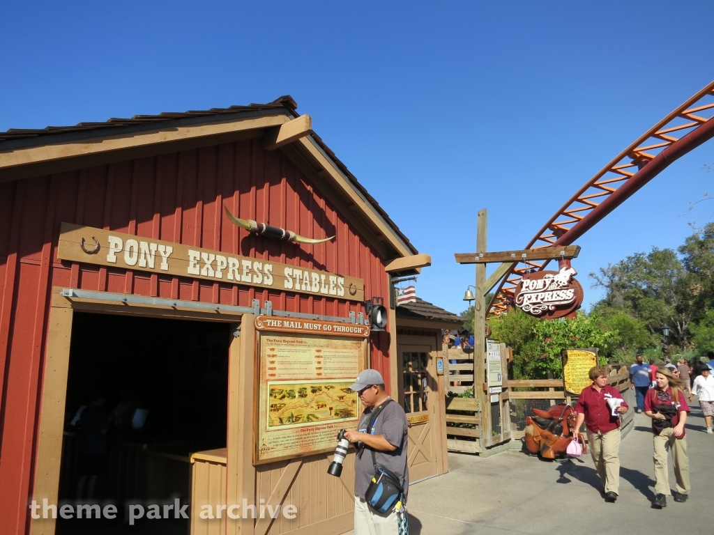 Pony Express at Knott's Berry Farm