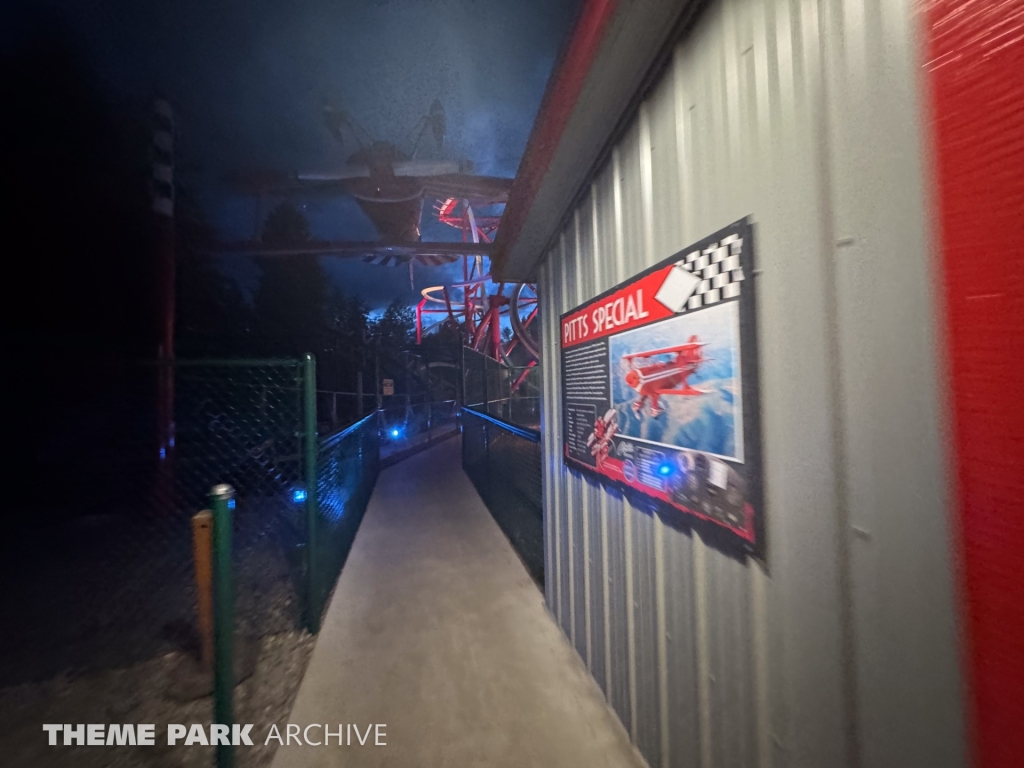 Stunt Pilot at Silverwood Theme Park and Boulder Beach Waterpark