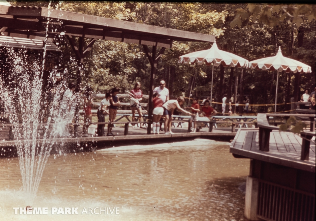 Trout Fishing Pond at SeaWorld Ohio