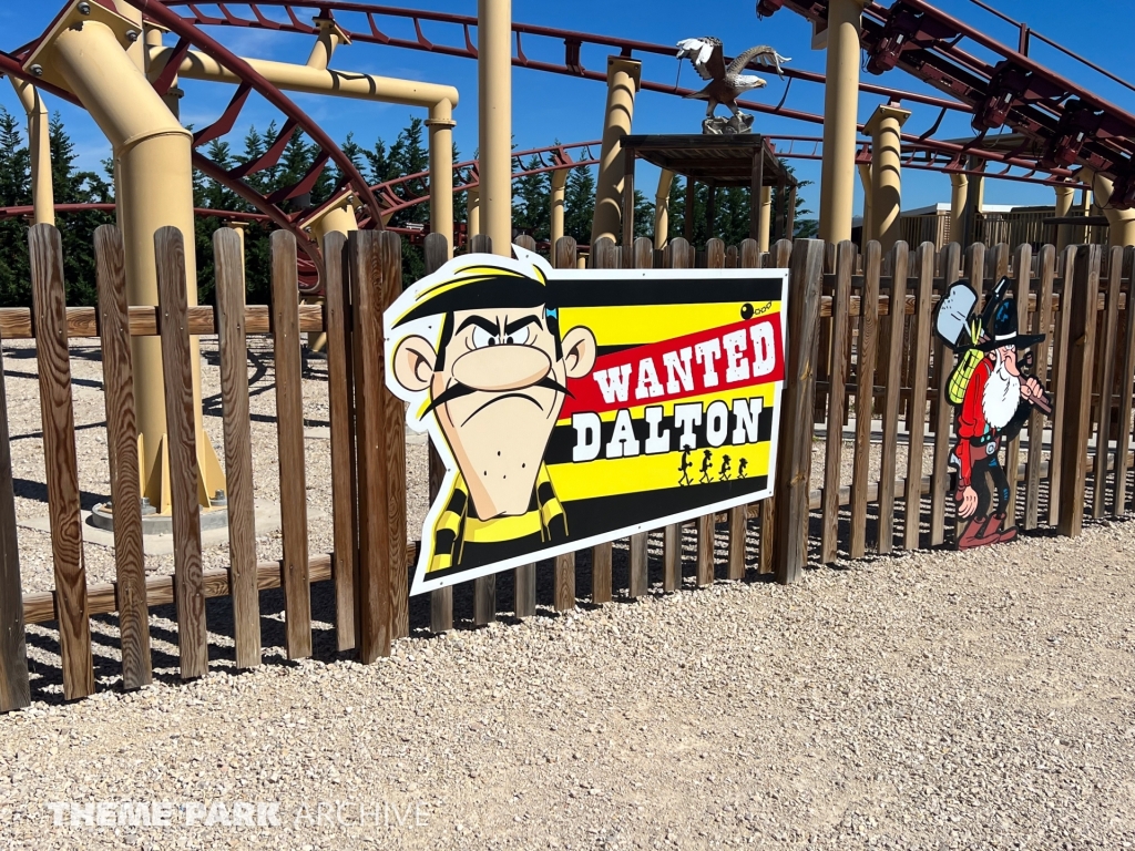 Wanted Dalton at Parc Spirou