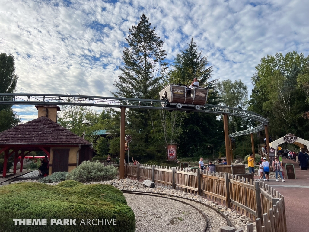 Monorail at Walibi Rhone Alpes