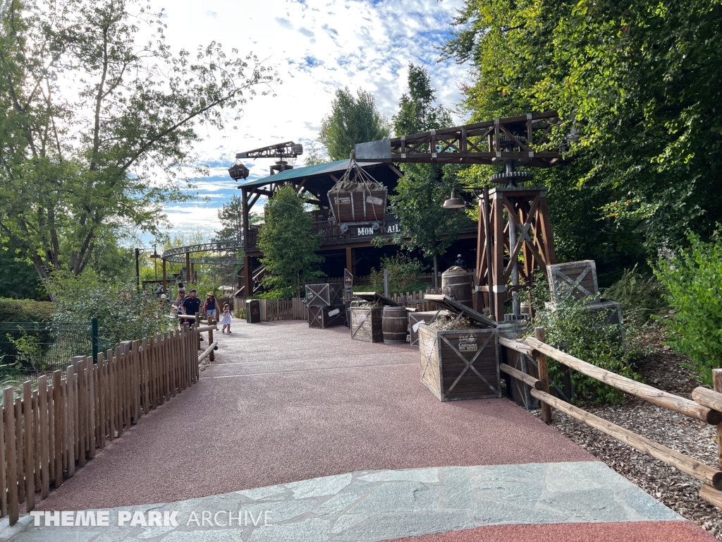 Monorail at Walibi Rhone Alpes