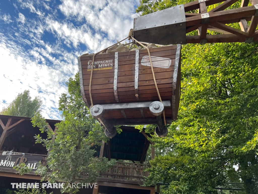 Monorail at Walibi Rhone Alpes