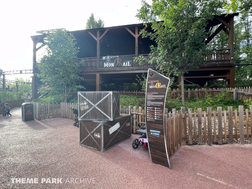 Monorail at Walibi Rhone Alpes