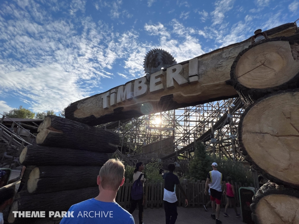 Timber at Walibi Rhone Alpes