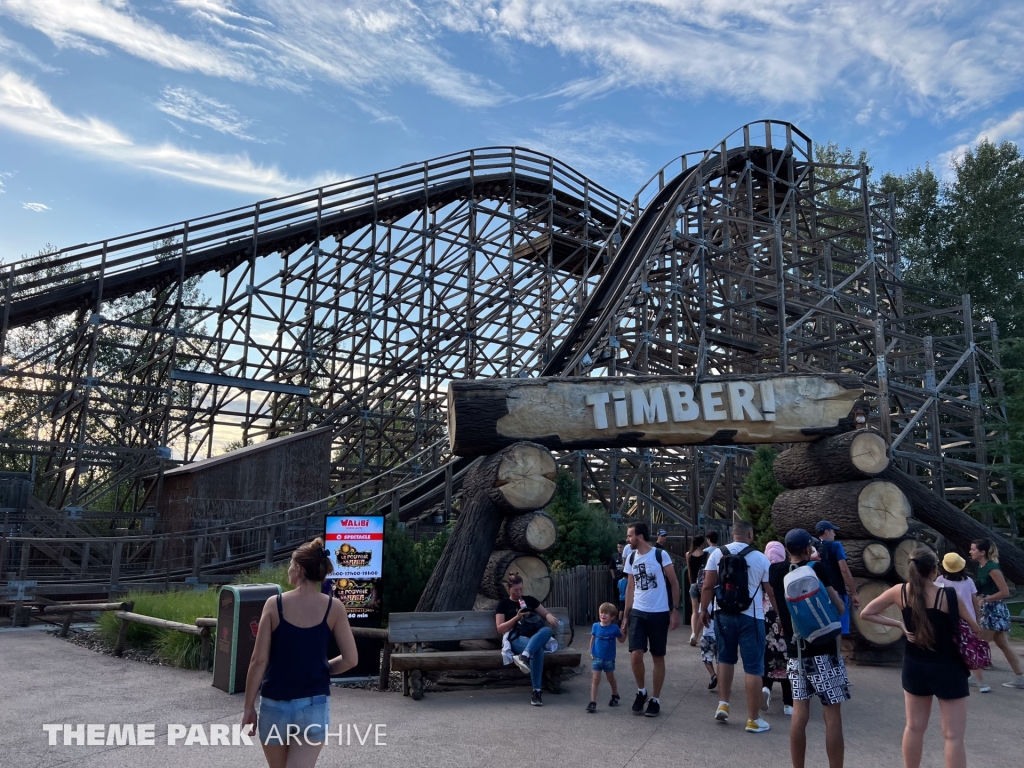 Timber at Walibi Rhone Alpes