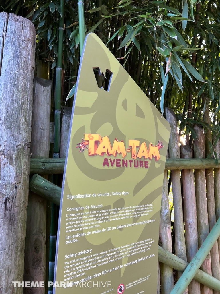 Tam Tam Aventure at Walibi Rhone Alpes