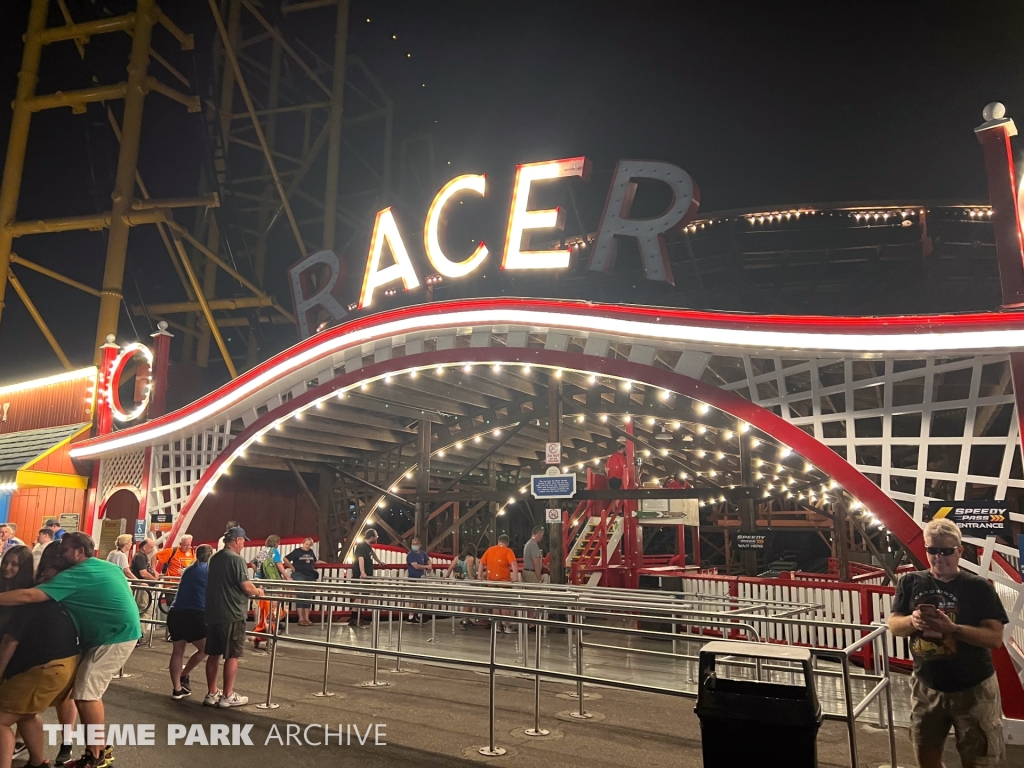 Racer at Kennywood