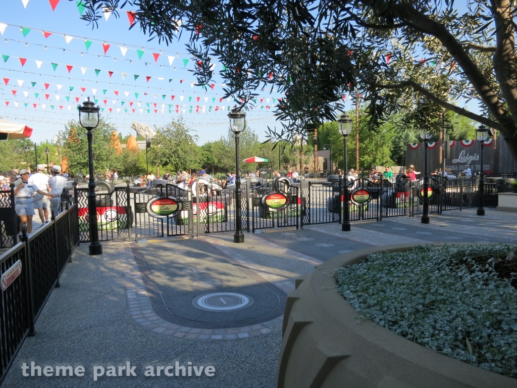 Luigi's Flying Tires at Disney California Adventure