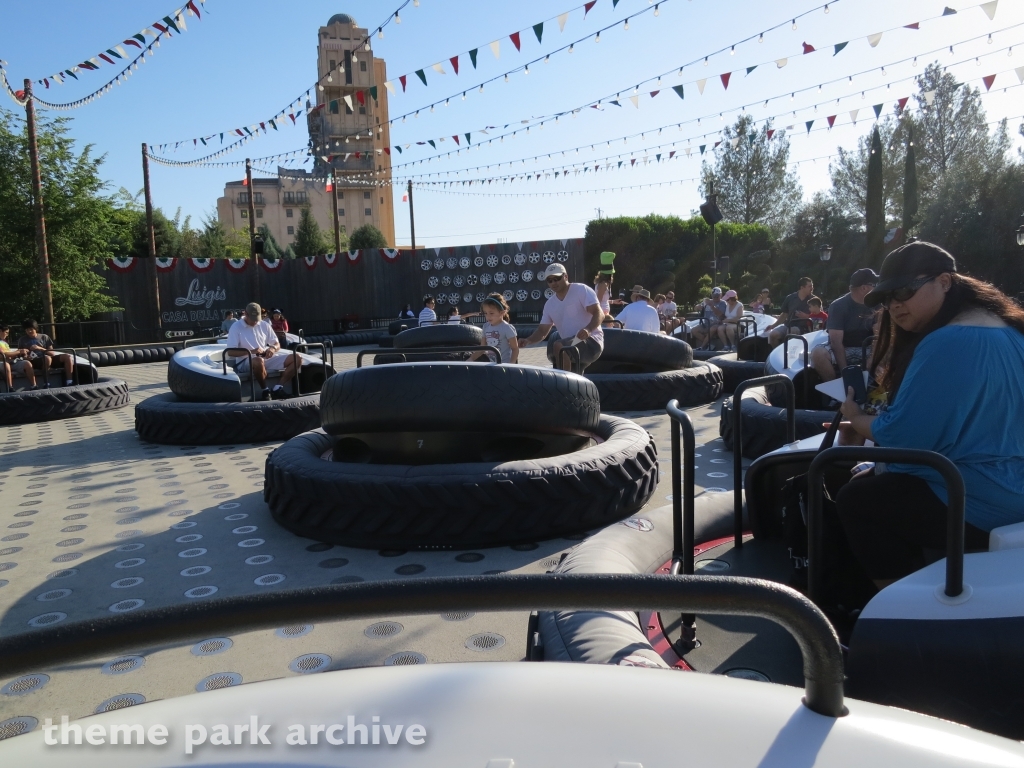 Luigi's Flying Tires at Disney California Adventure