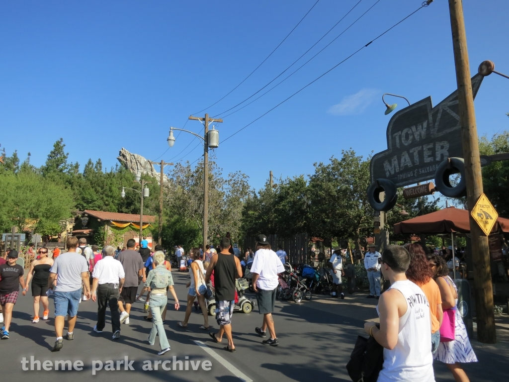 Mater's Junkyard Jamboree at Disney California Adventure