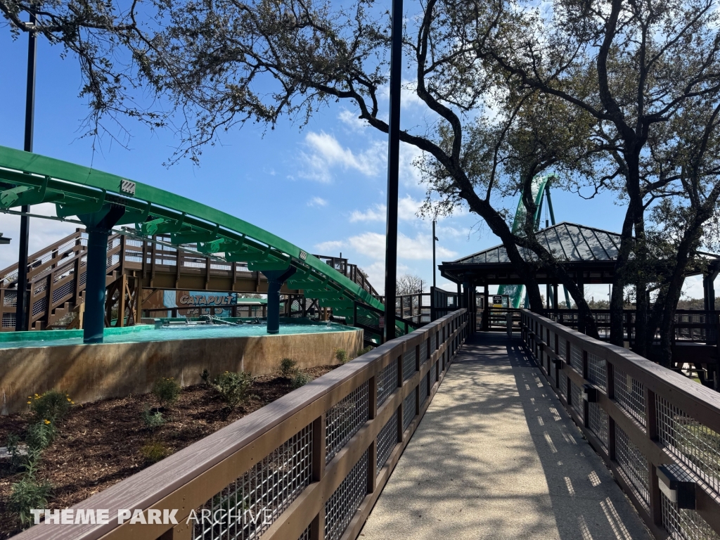 Catapult Falls at SeaWorld San Antonio