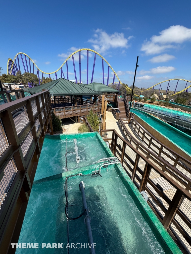 Catapult Falls at SeaWorld San Antonio