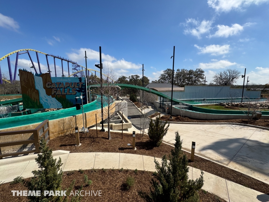 Catapult Falls at SeaWorld San Antonio