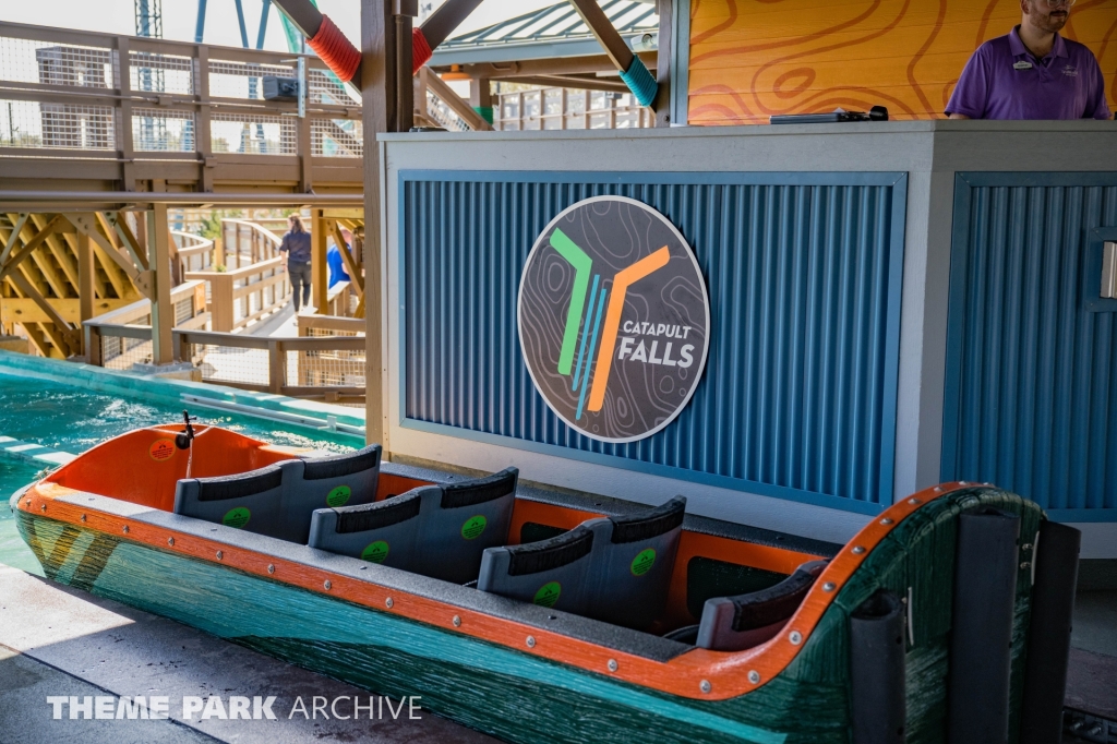 Catapult Falls at SeaWorld San Antonio