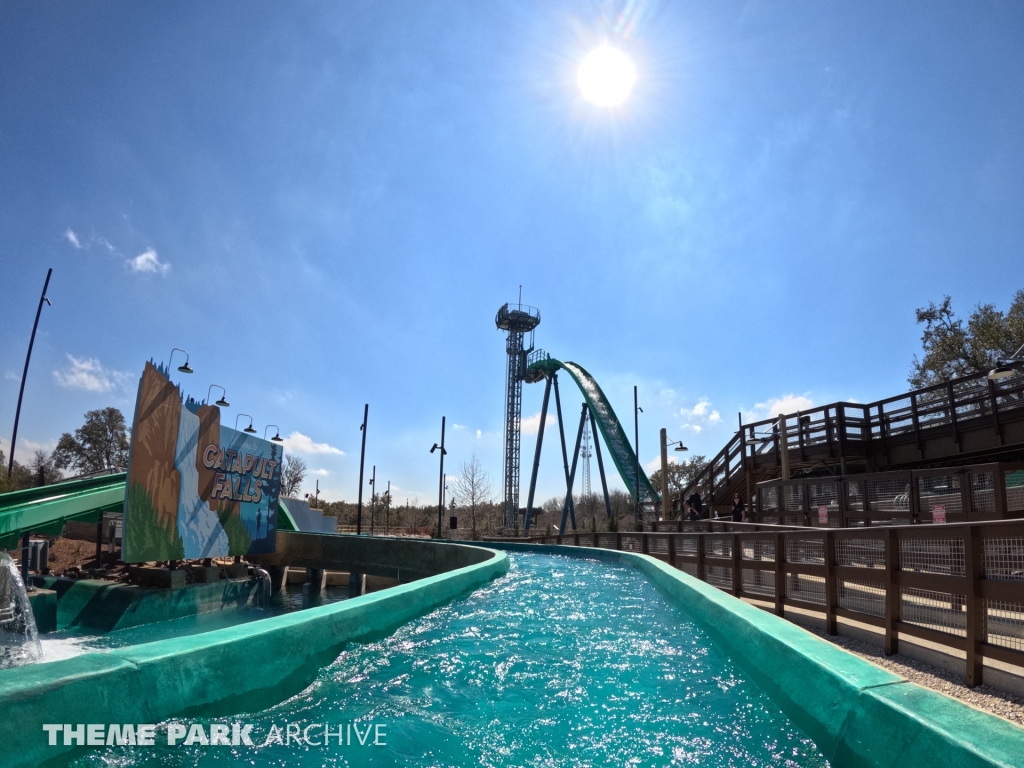 Catapult Falls at SeaWorld San Antonio