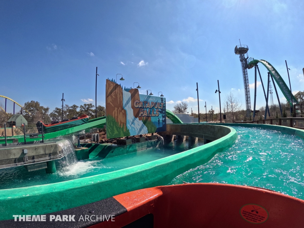 Catapult Falls at SeaWorld San Antonio