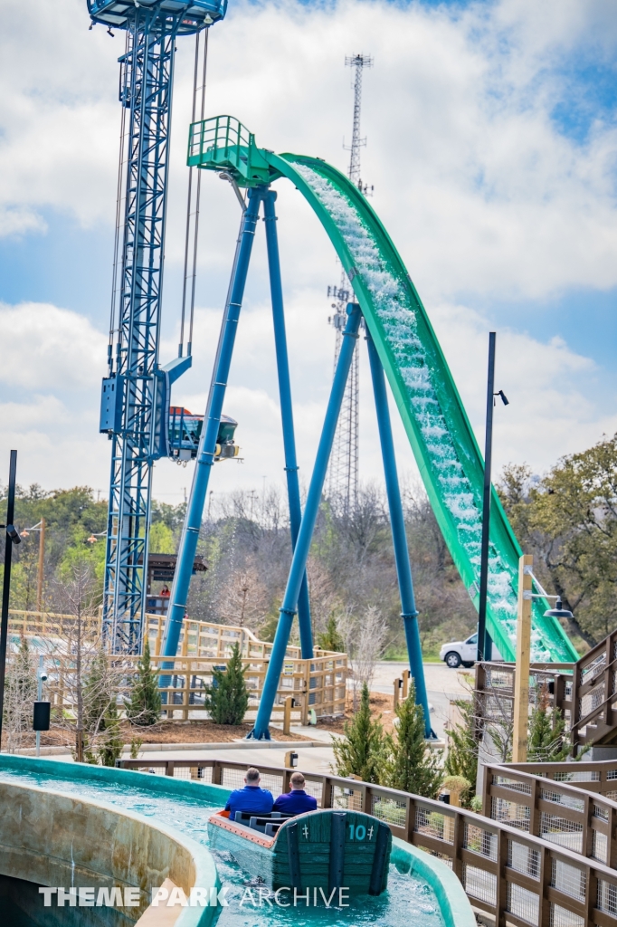 Catapult Falls at SeaWorld San Antonio