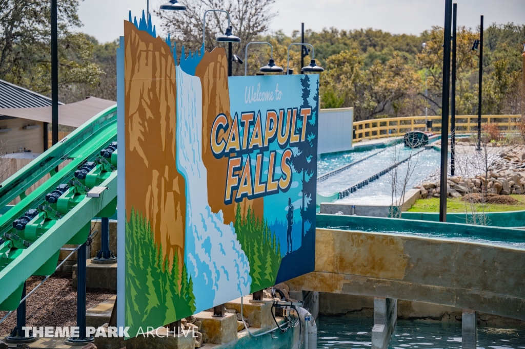 Catapult Falls at SeaWorld San Antonio