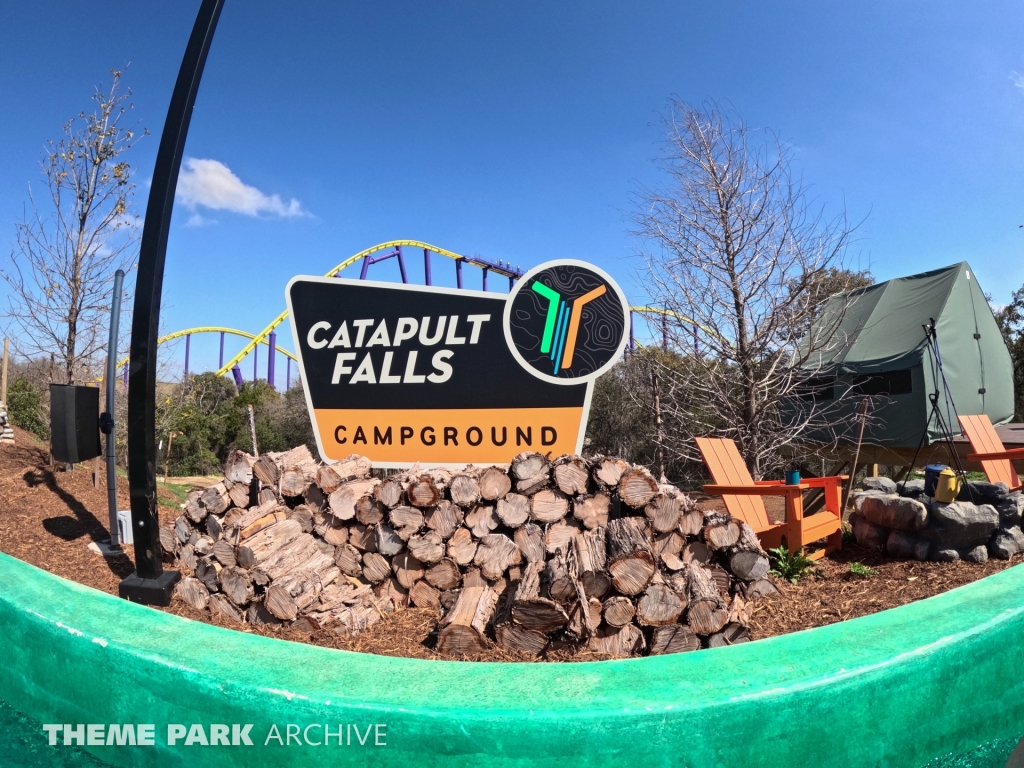 Catapult Falls at SeaWorld San Antonio