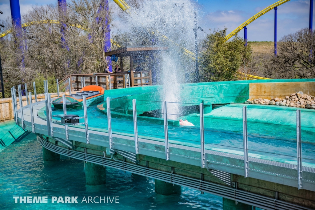 Catapult Falls at SeaWorld San Antonio