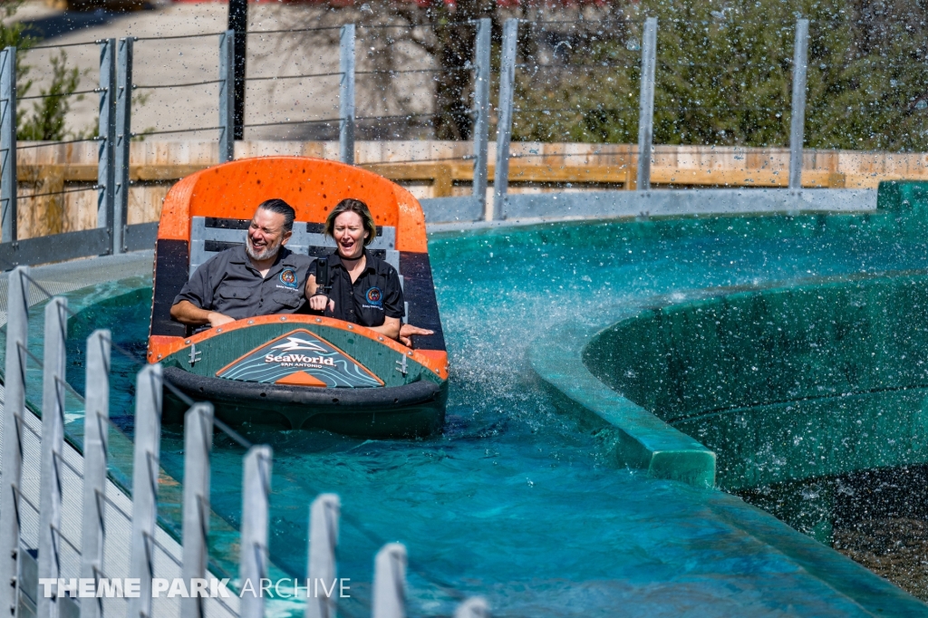 Catapult Falls at SeaWorld San Antonio