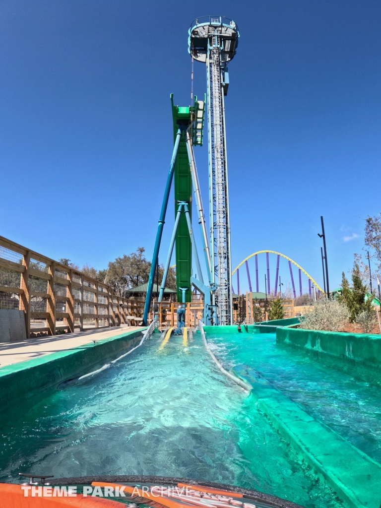 Catapult Falls at SeaWorld San Antonio