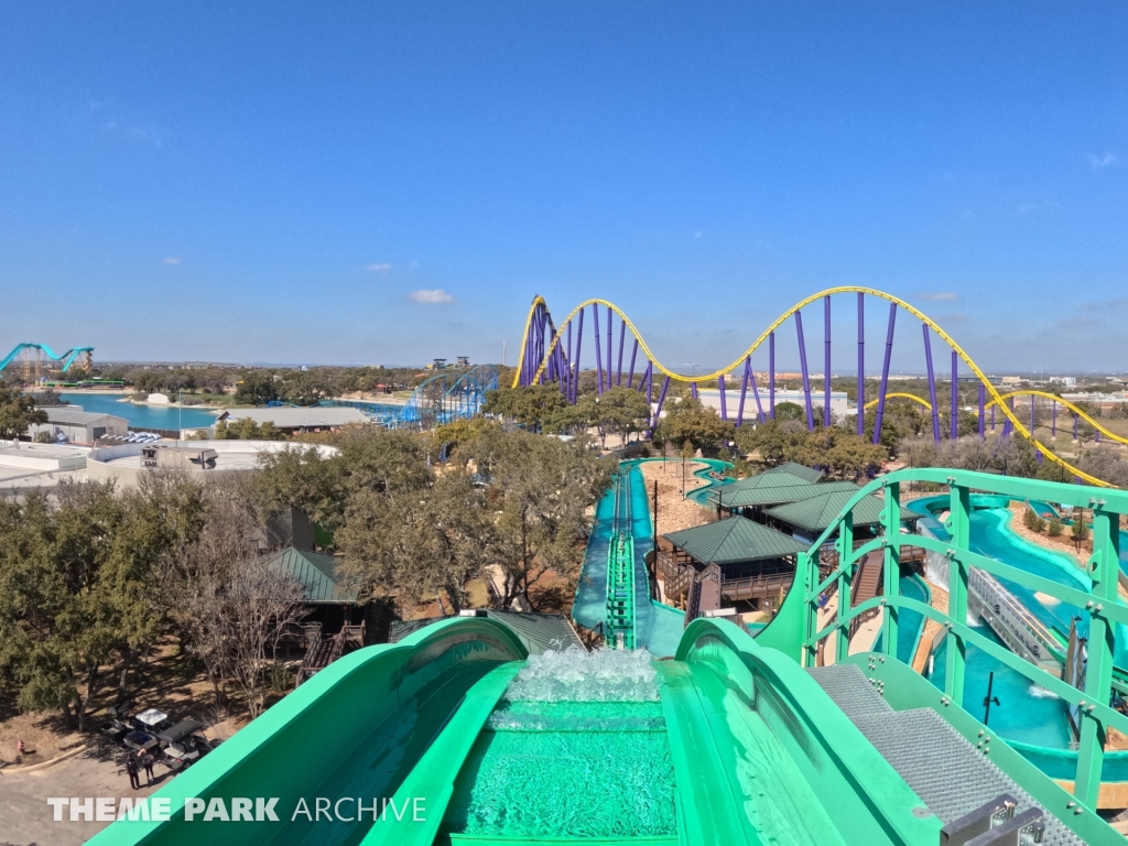 Catapult Falls at SeaWorld San Antonio