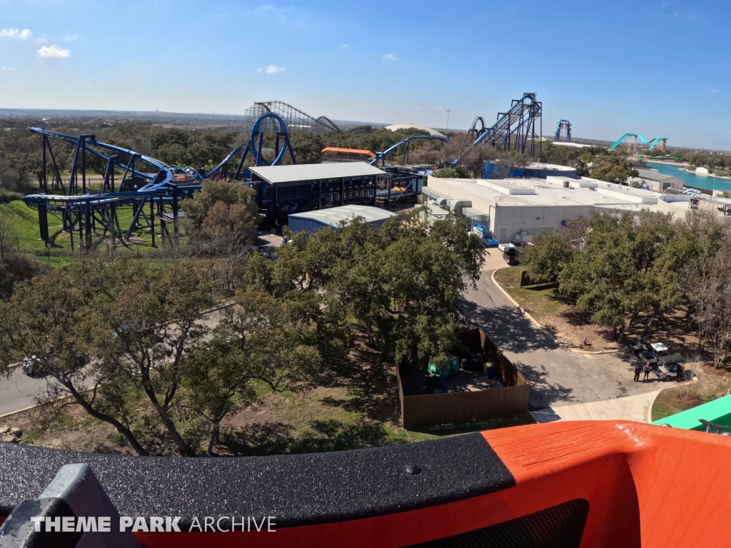 Catapult Falls at SeaWorld San Antonio