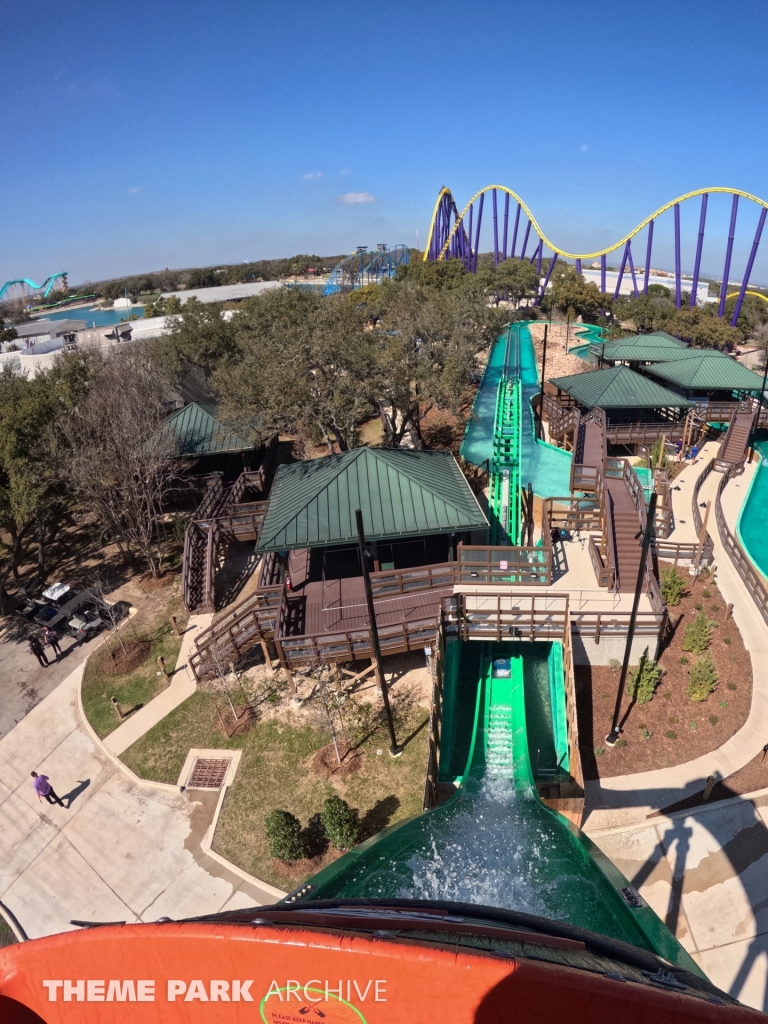 Catapult Falls at SeaWorld San Antonio