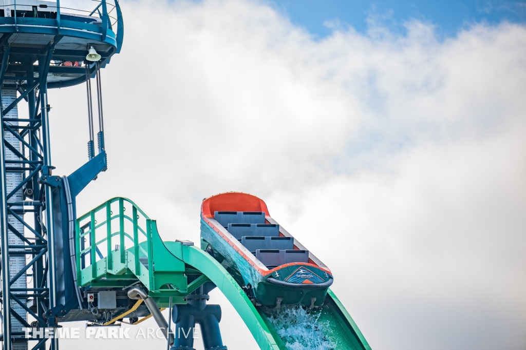 Catapult Falls at SeaWorld San Antonio