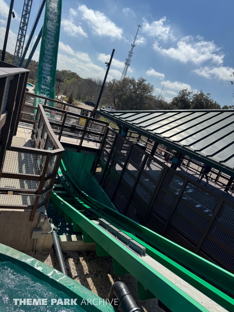 Catapult Falls at SeaWorld San Antonio