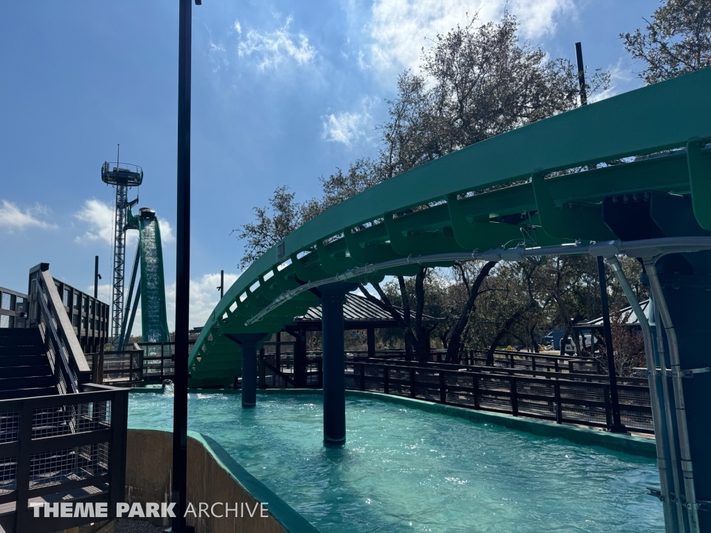 Catapult Falls at SeaWorld San Antonio