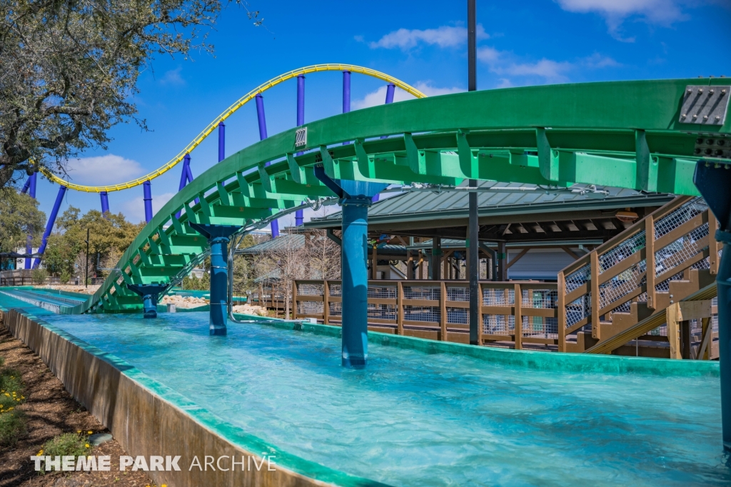 Catapult Falls at SeaWorld San Antonio