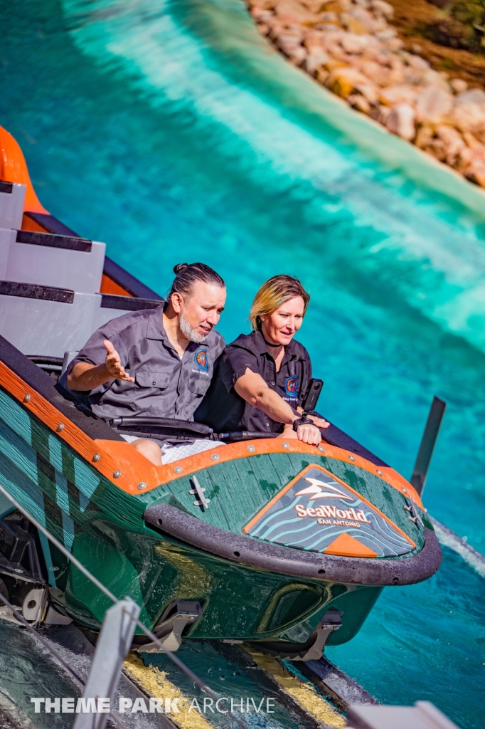 Catapult Falls at SeaWorld San Antonio