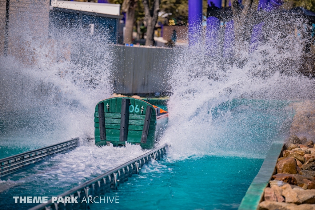 Catapult Falls at SeaWorld San Antonio