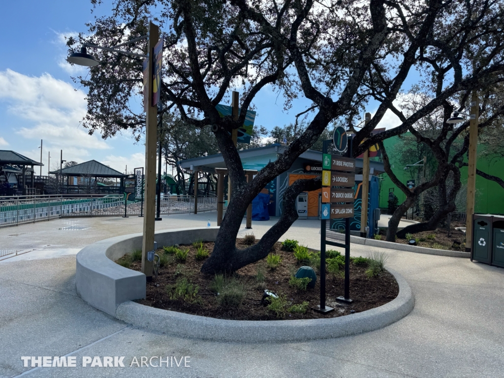 Catapult Falls at SeaWorld San Antonio